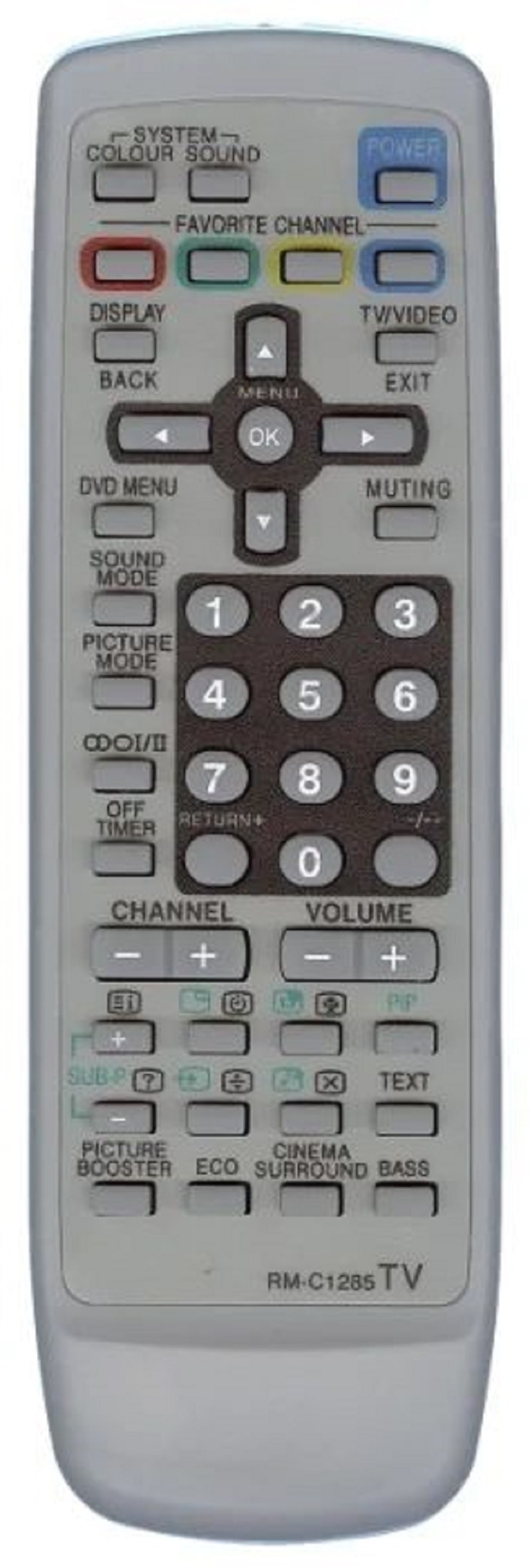 Пульт ДУ JVC RM - 1285
